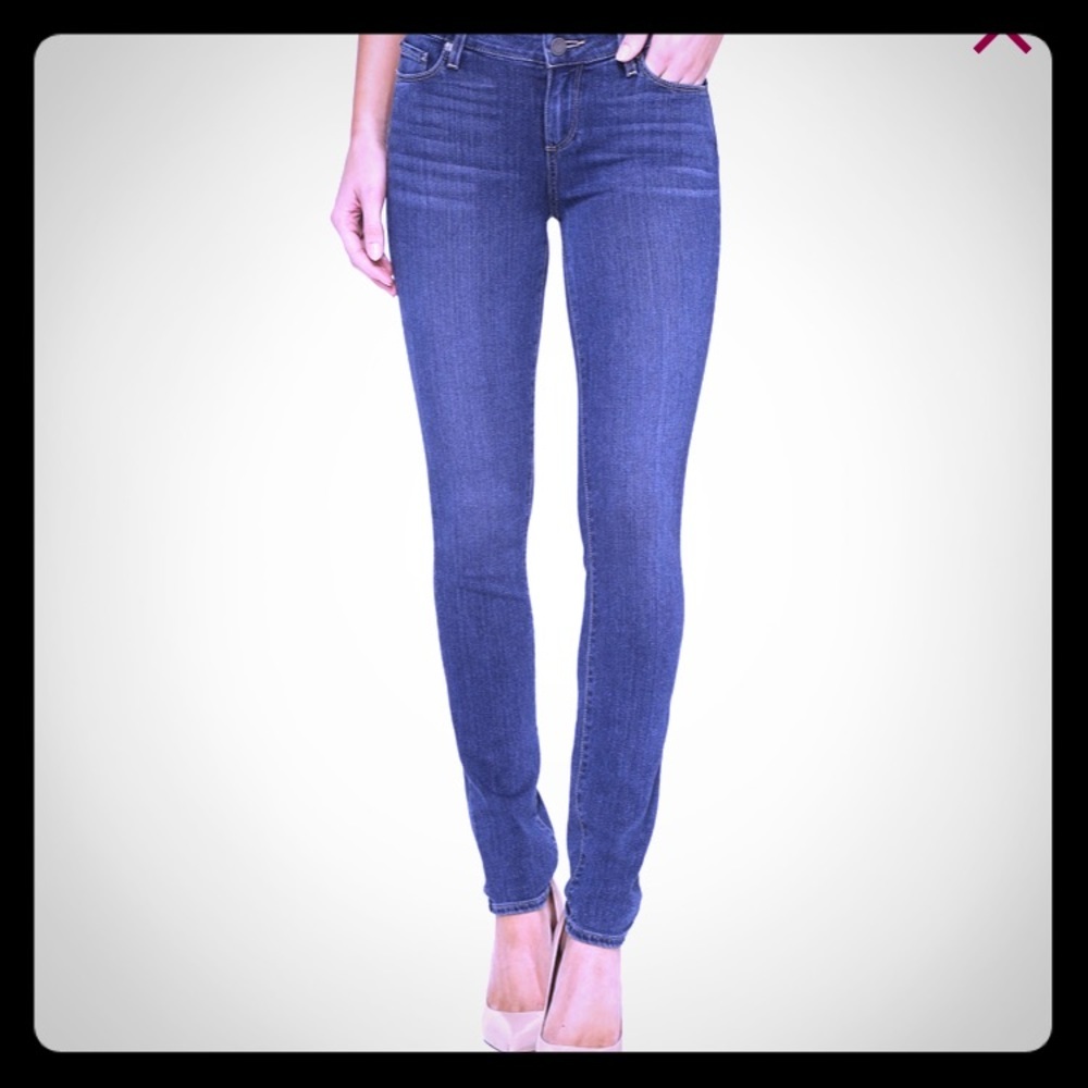 Paige Peg skinny jeans.